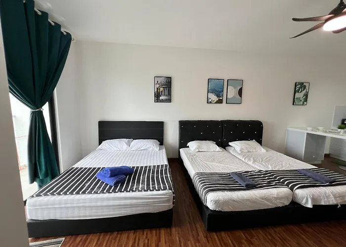 K Avenue Deluxe Studio 4-5Pax 5Min To Kkia